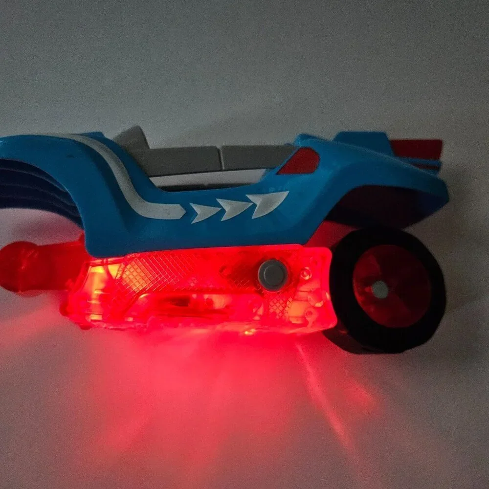 READ AS IS Paw Patrol Mighty Twins Power Split Vehicle Left Side MISSING WHEEL